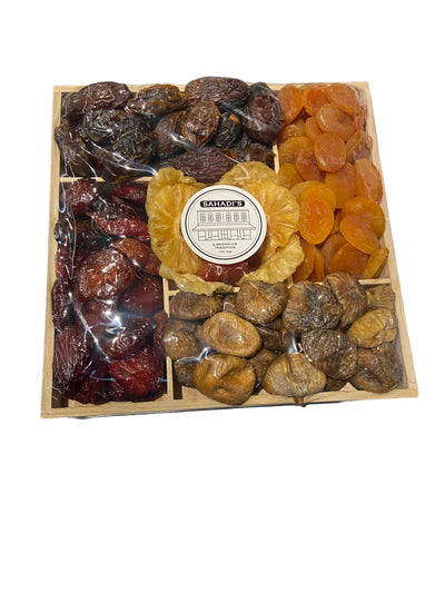 "dried fruit tray"